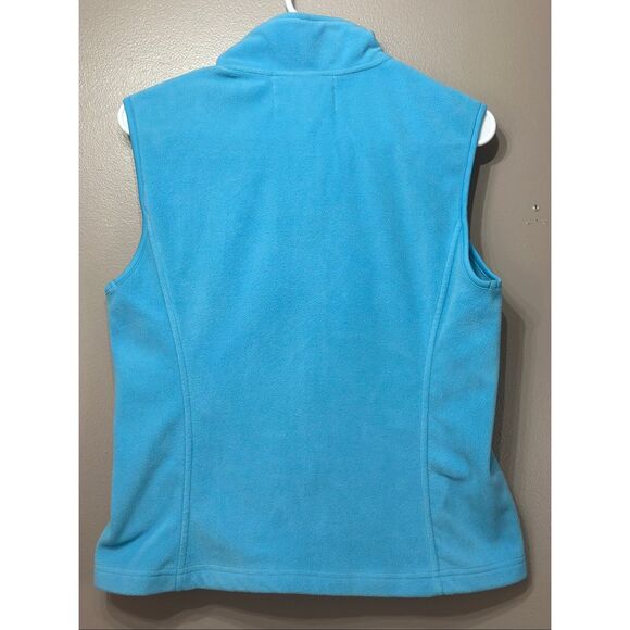 NWOT Johnnie-O Fleece Sky Blue Ski Winter Vest Women's Small - Picture 10 of 10